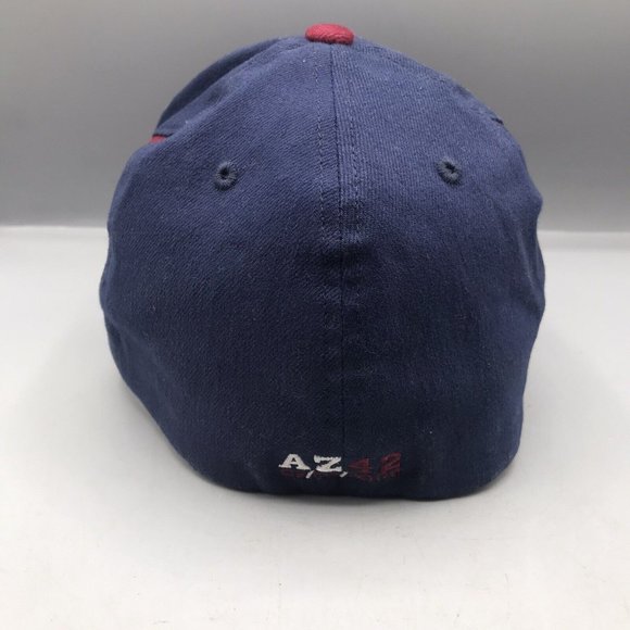 NFL SUPER BOWL XLII 2008 PRE GAME BASEBALL HAT CAP REEBOK Giants Patriots RARE - Picture 3 of 7